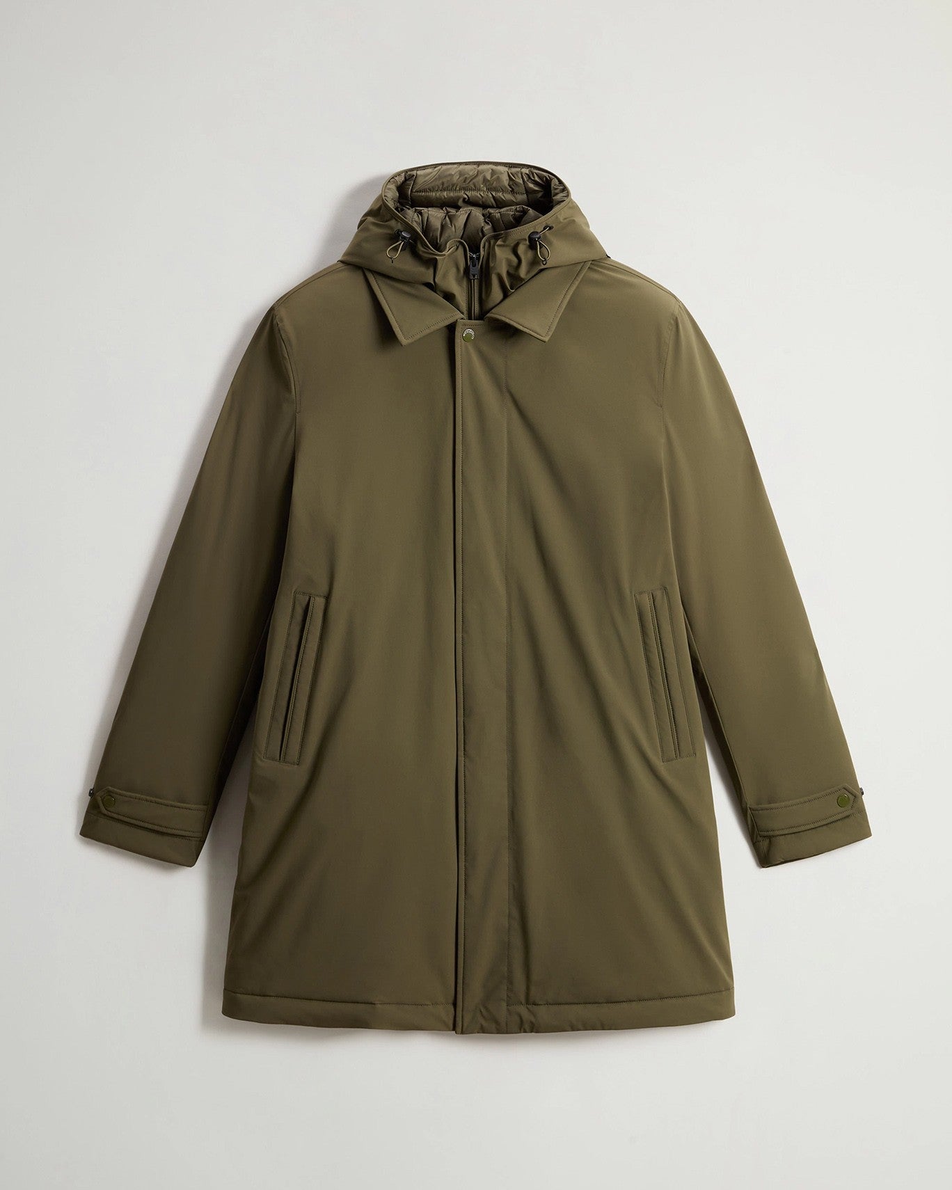 PARKA STRECH CARCOAT WOOLRICH 614/VERDE / XL