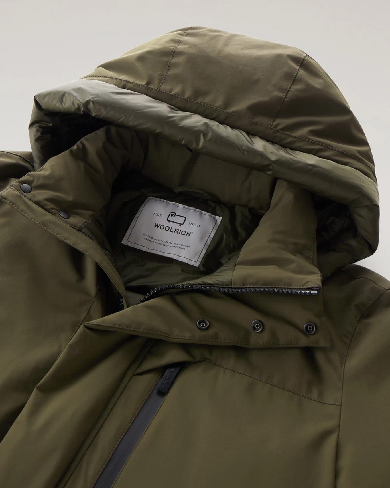 PARKA MOUNTAIN STRETCH WOOLRICH 614/VERDE / XXL