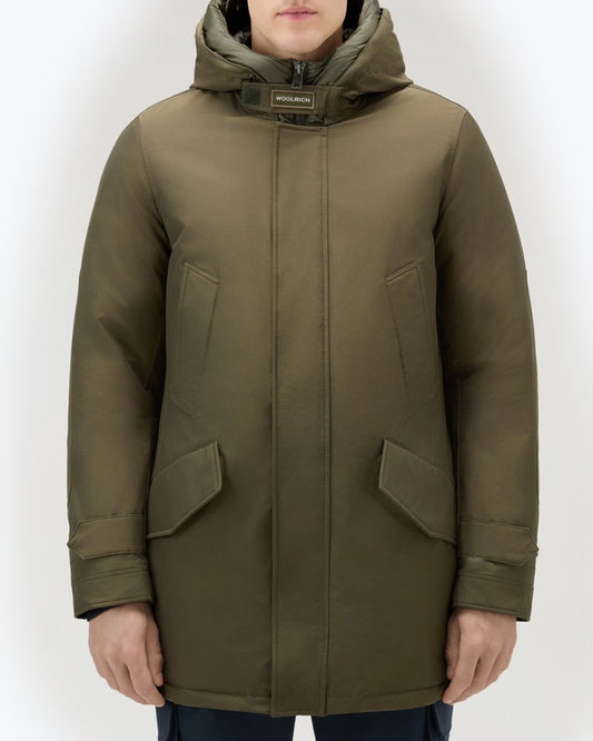 PARKA POLAR HIGH COLLAR WOOLRICH DAG/VERDE / XL