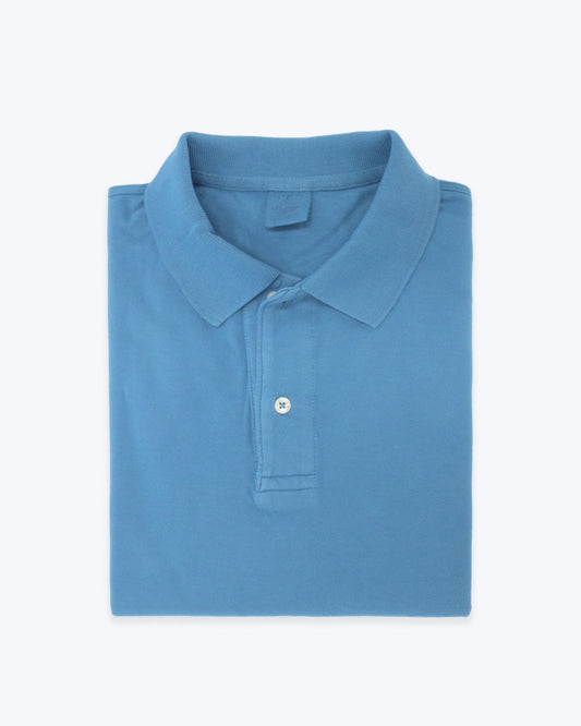 POLO PIQUÉ MANGA CORTA BOLTEY BLEU/AZUL / XXL