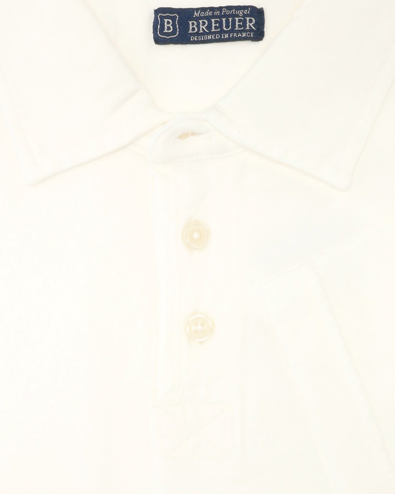 POLO JERSEY MANGA CORTA BREUER 09/JERSEY BLANCO / 3XL