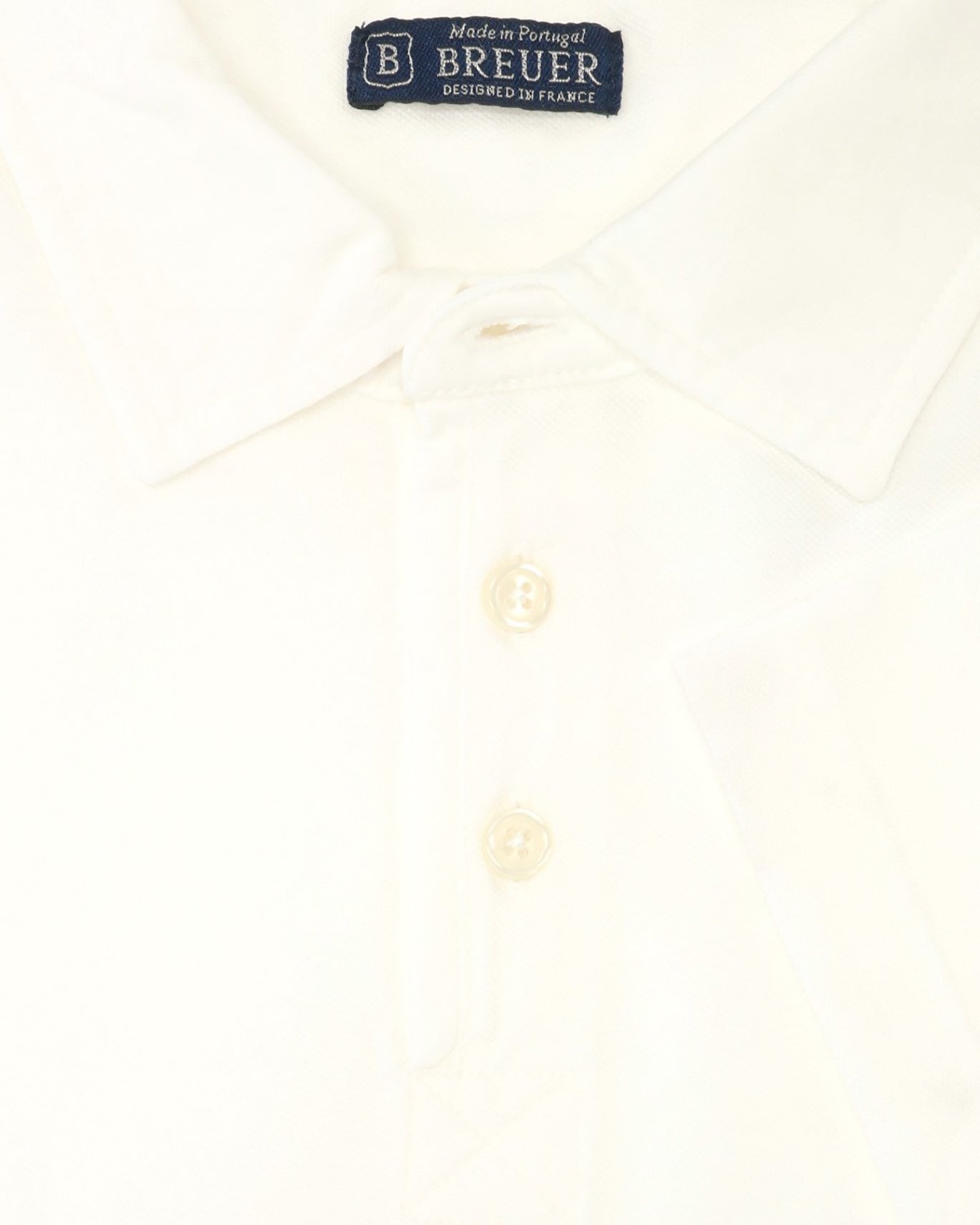 POLO PIQUÉ MANGA CORTA BREUER 09/PIQUE BLANCO / 3XL