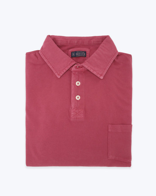 POLO PIQUÉ MANGA LARGA BREUER 05/PIQUE ROSA / XXL