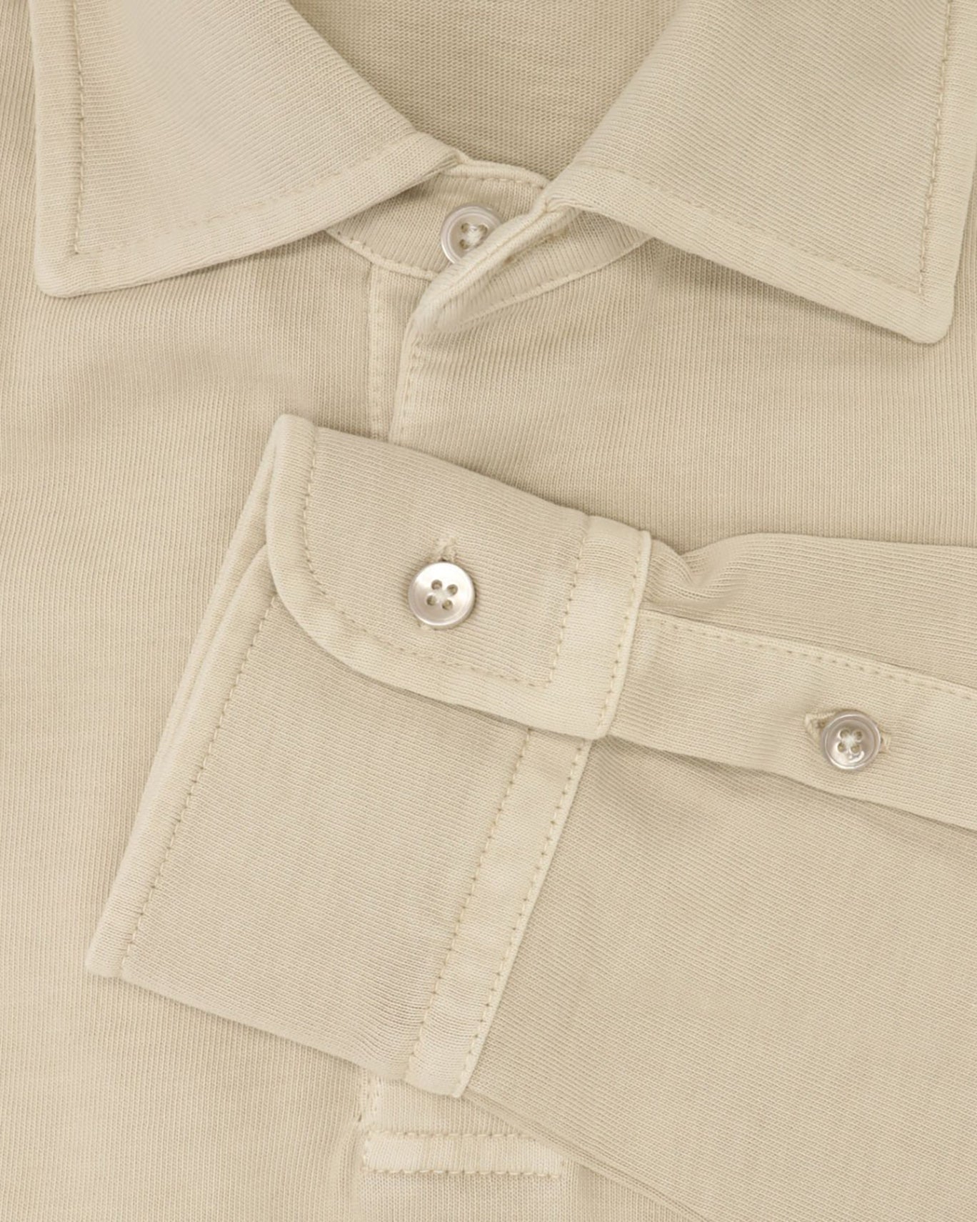 POLO MANGA LARGA CIRCOLO 7595/BEIGE / XXL