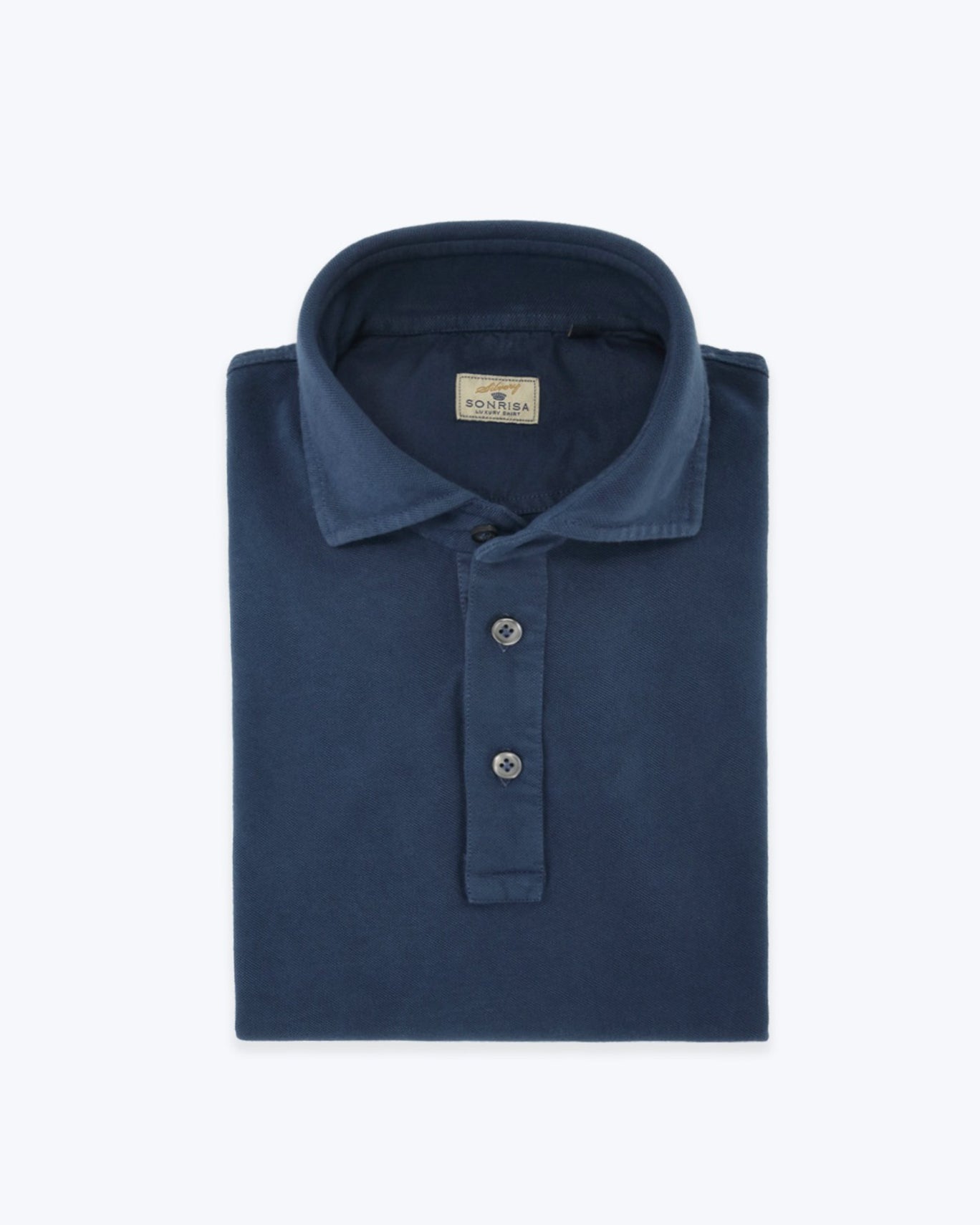 POLO PIQUÉ MANGA CORTA SONRISA 183/PIQUE NAVY / 4XL