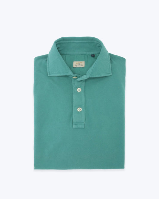 POLO EN PIQUÉ MANCHES COURTES SONRISA