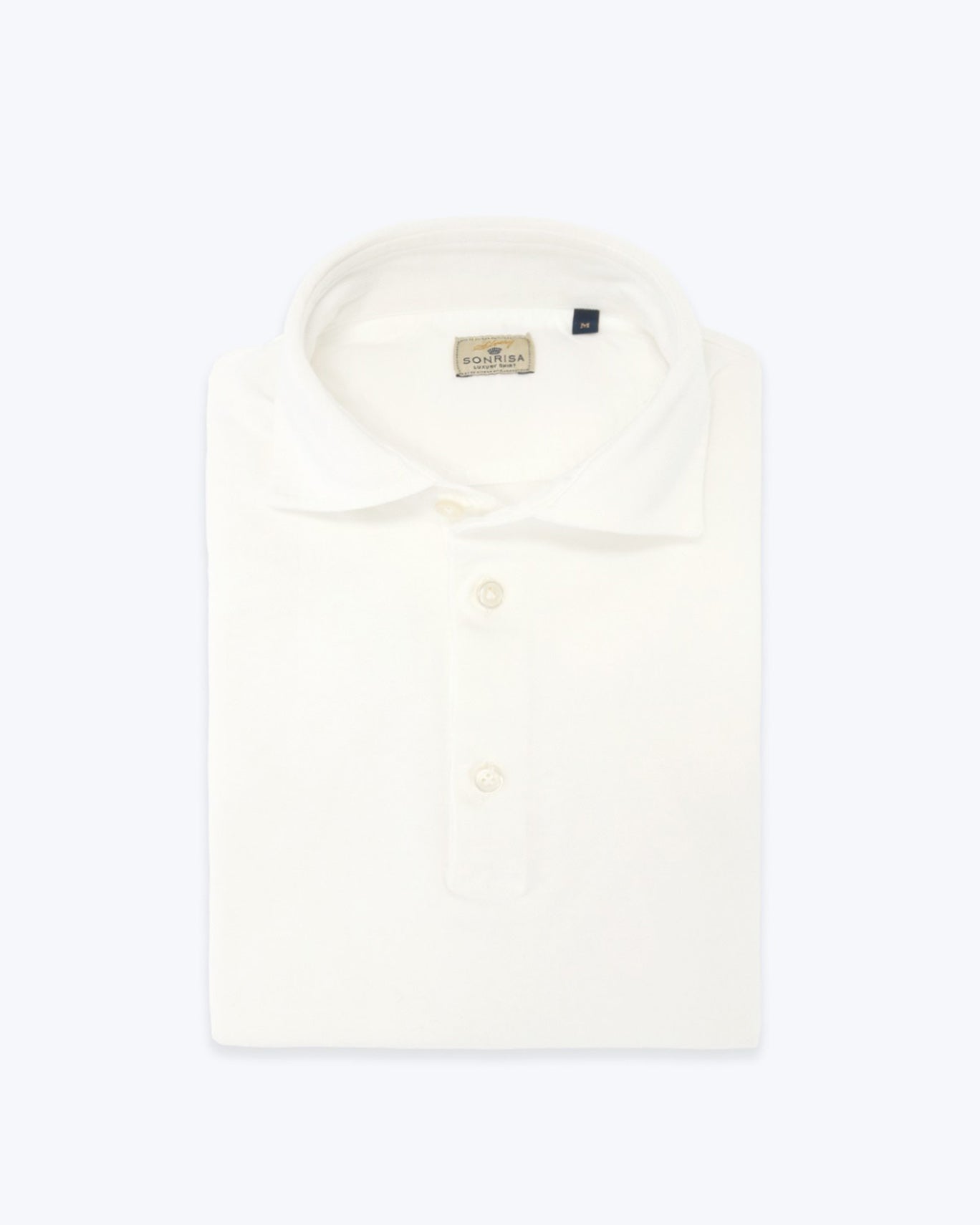 POLO PIQUÉ MANGA CORTA SONRISA F001/PIQUE BLANCO / 4XL