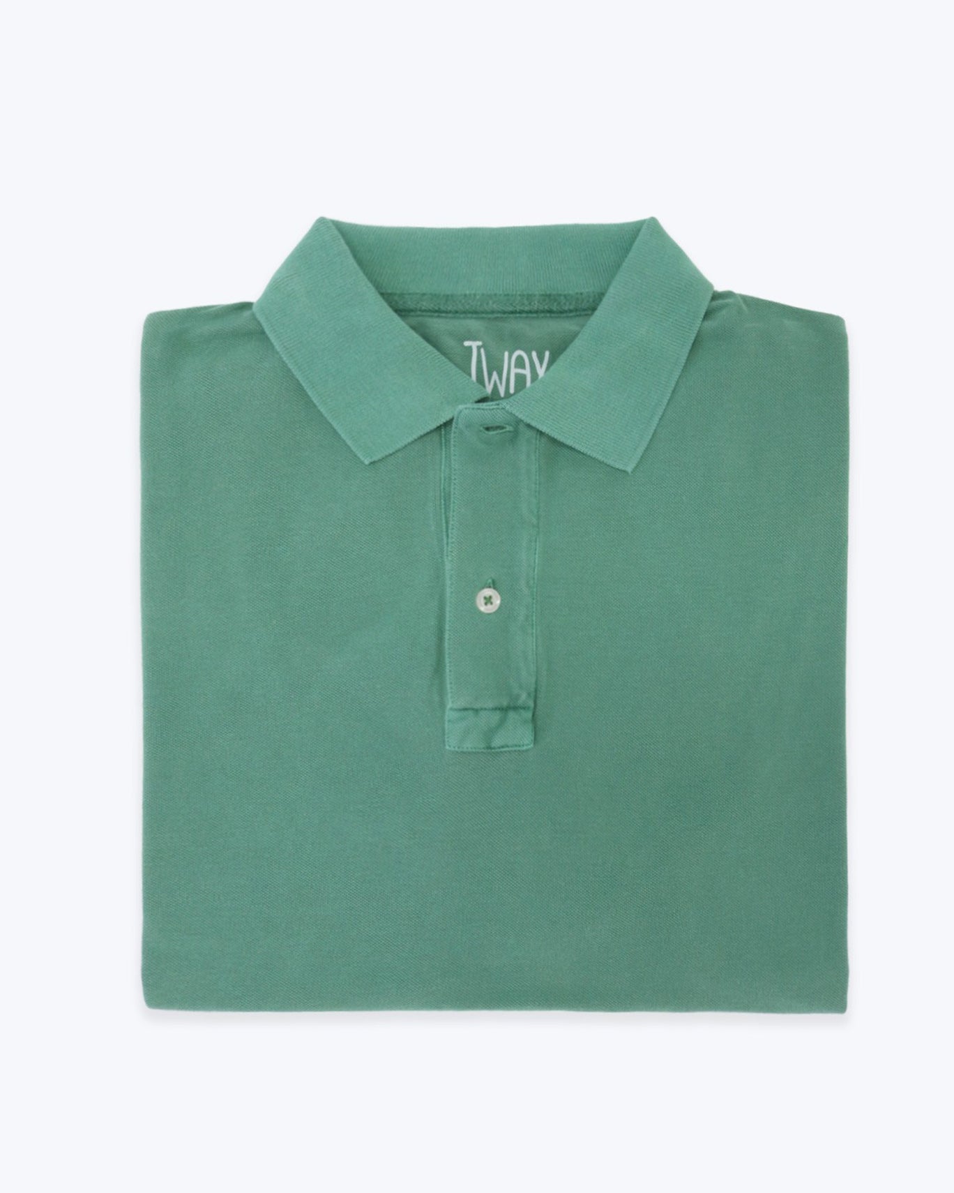 POLO PIQUÉ MANGA CORTA TWAY MENTA / 3XL