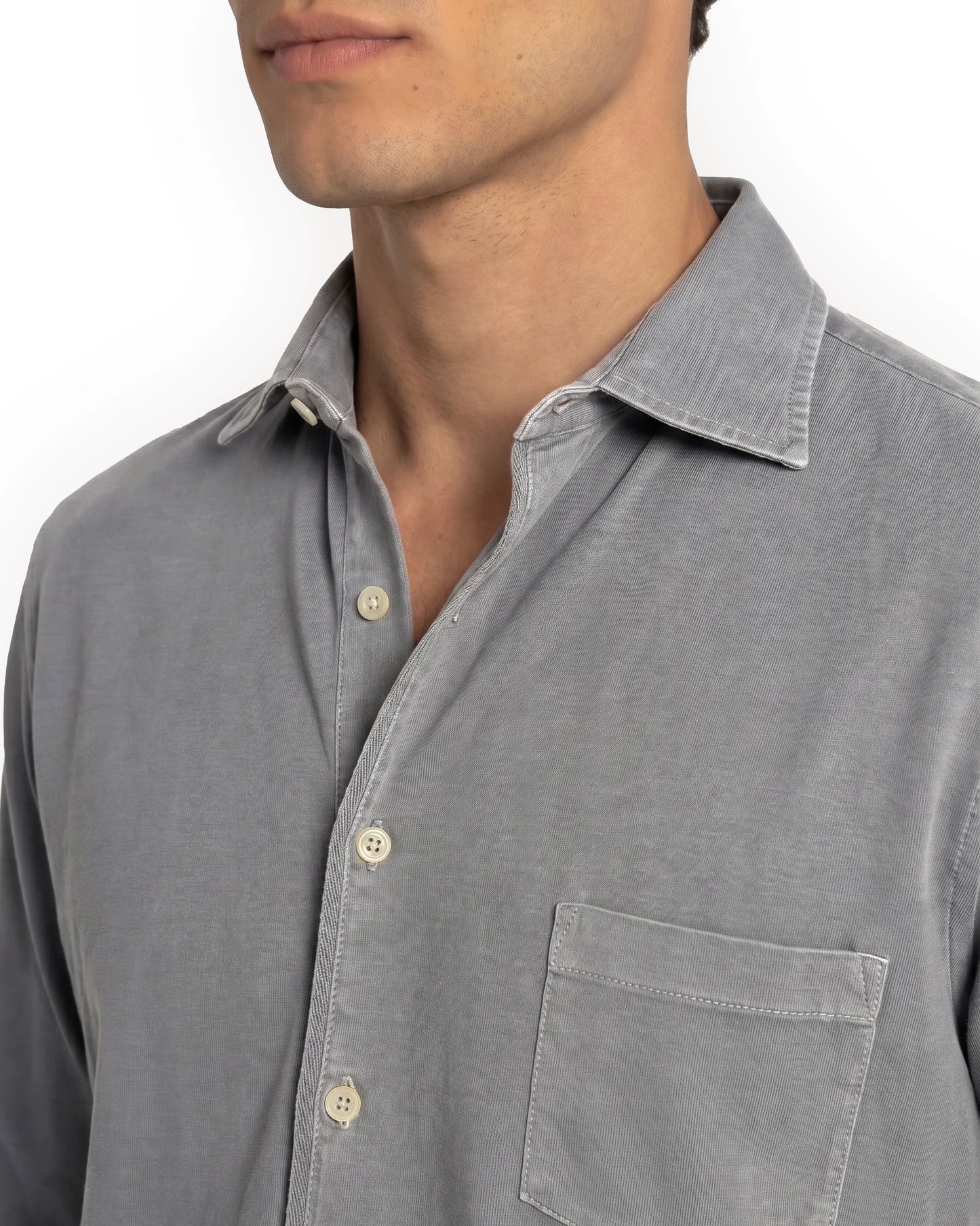 CAMISA DE JERSEY AZUL TWAY