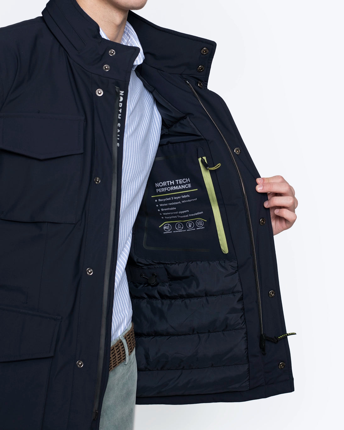 CAZADORA AZUL NORTH SAILS