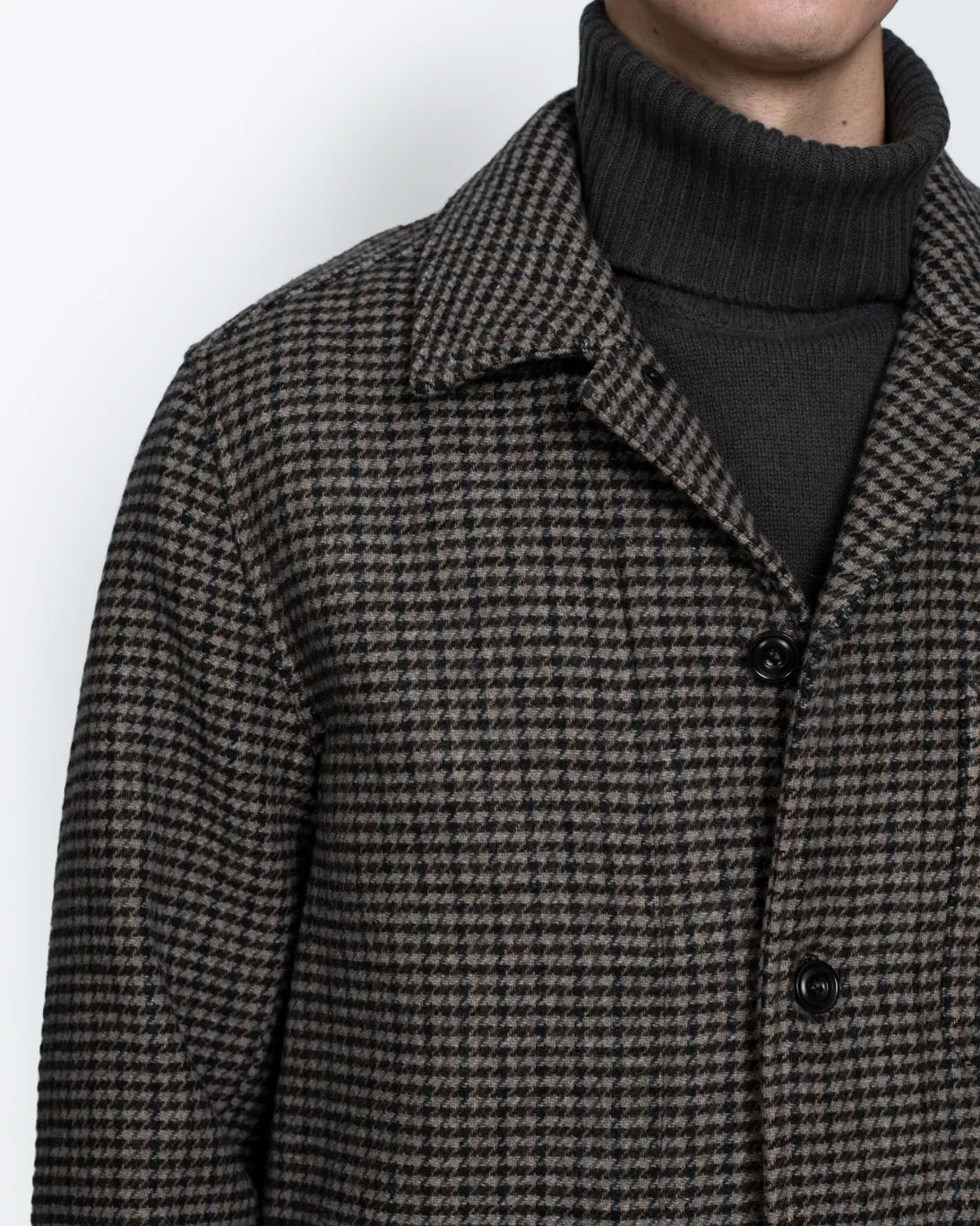 BLAZER PATA DE GALLO MARRÓN HARTFORD