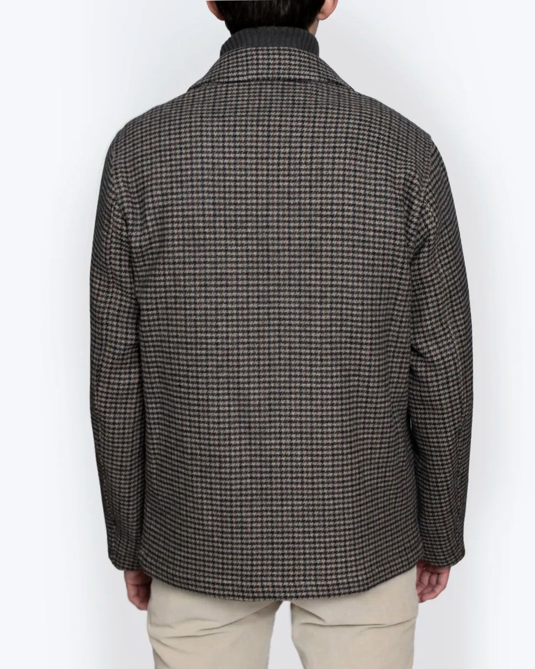 BLAZER PATA DE GALLO MARRÓN HARTFORD