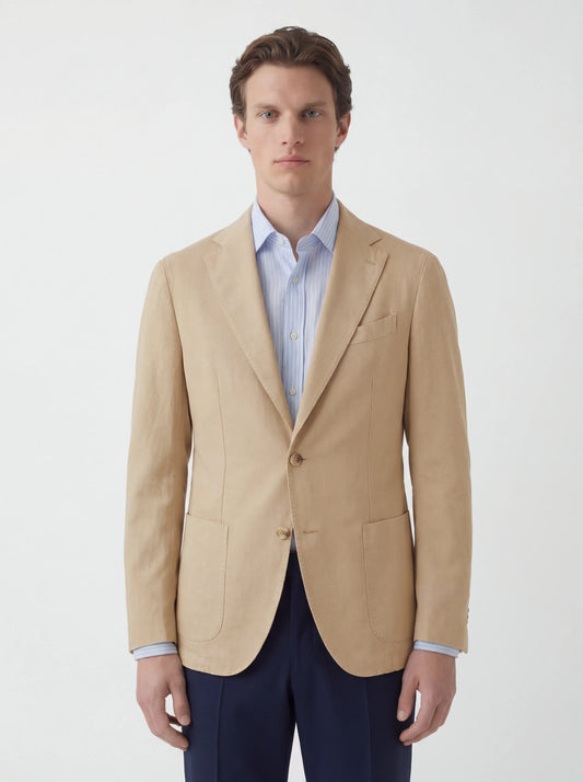 BLAZER BEIGE CON LINO L.B.M. 1911