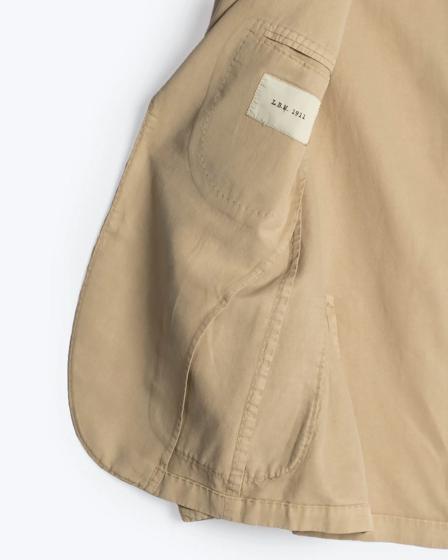 BLAZER BEIGE CON LINO L.B.M. 1911