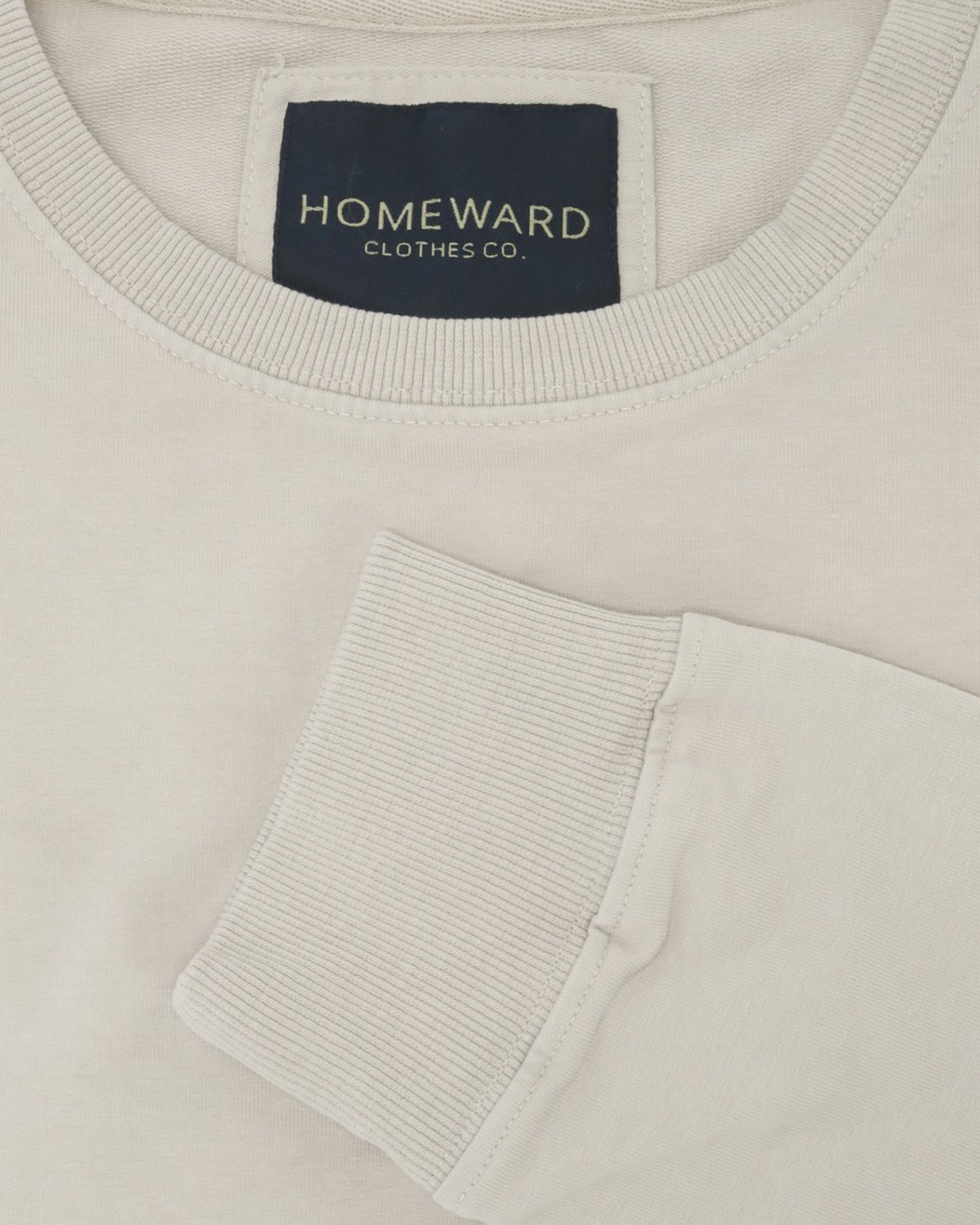 SUDADERA HOMEWARD MISTY/BEIGE / XXL