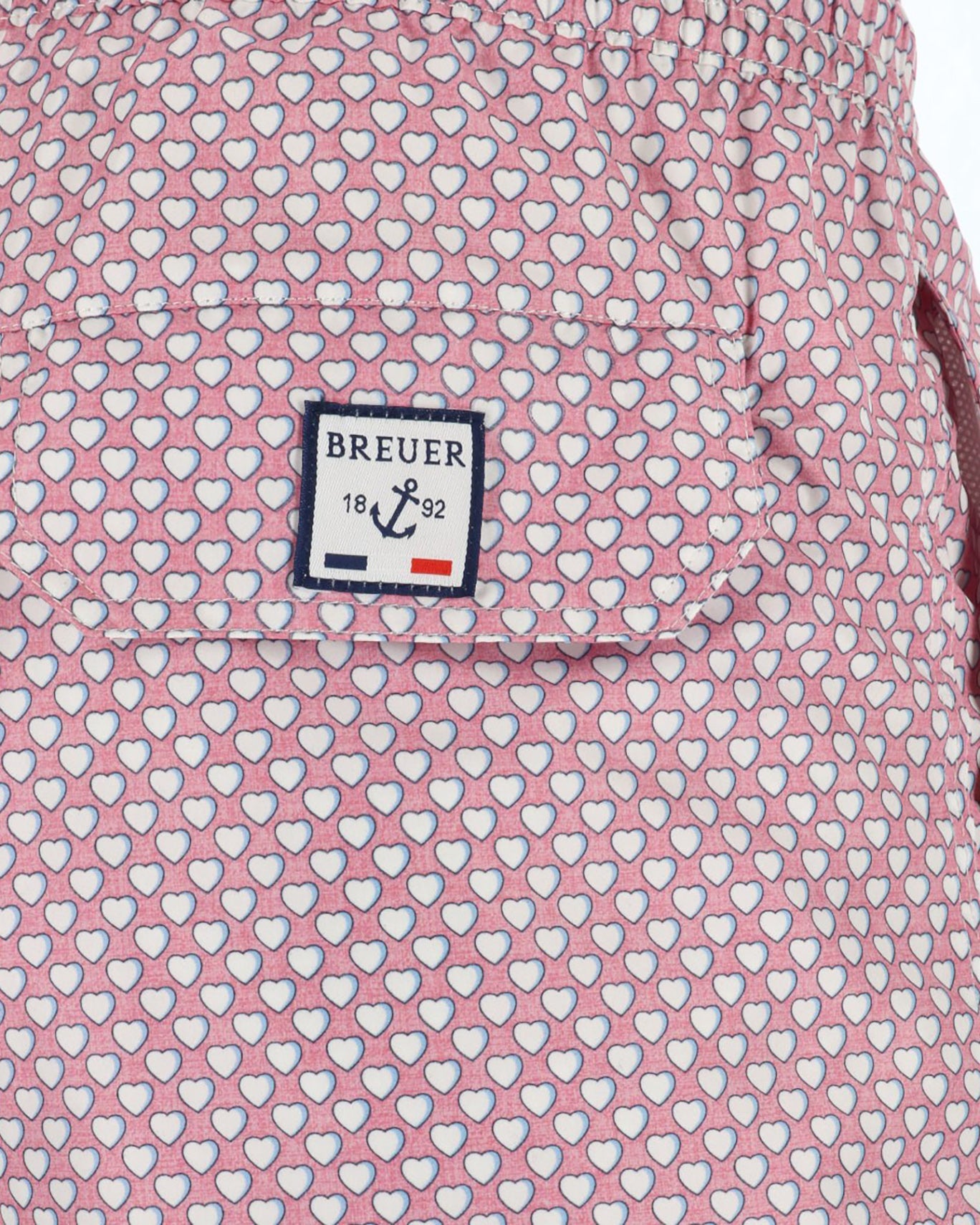 TRAJE DE BAÑO BREUER 13/ROSA CORAZON BL. / XXL