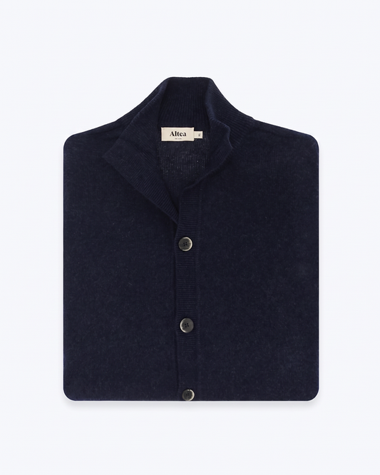 CÁRDIGAN DE BOTONES NAVY ALTEA