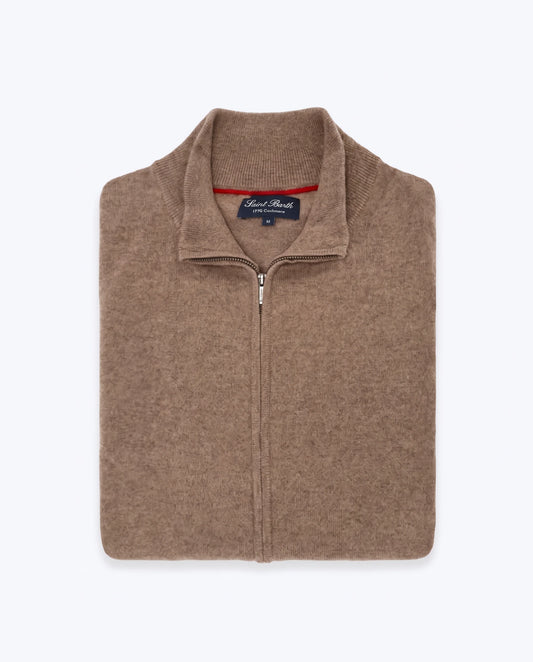 CÁRDIGAN GRANT FULL ZIP CASHMERE MC2