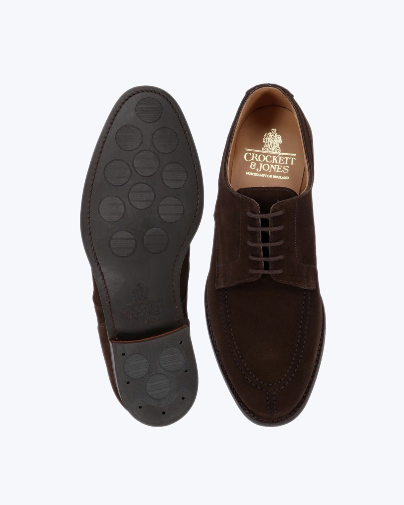 ZAPATOS ASCOTT CROCKETT & JONES ANTE/DARK BROWN / 11,5