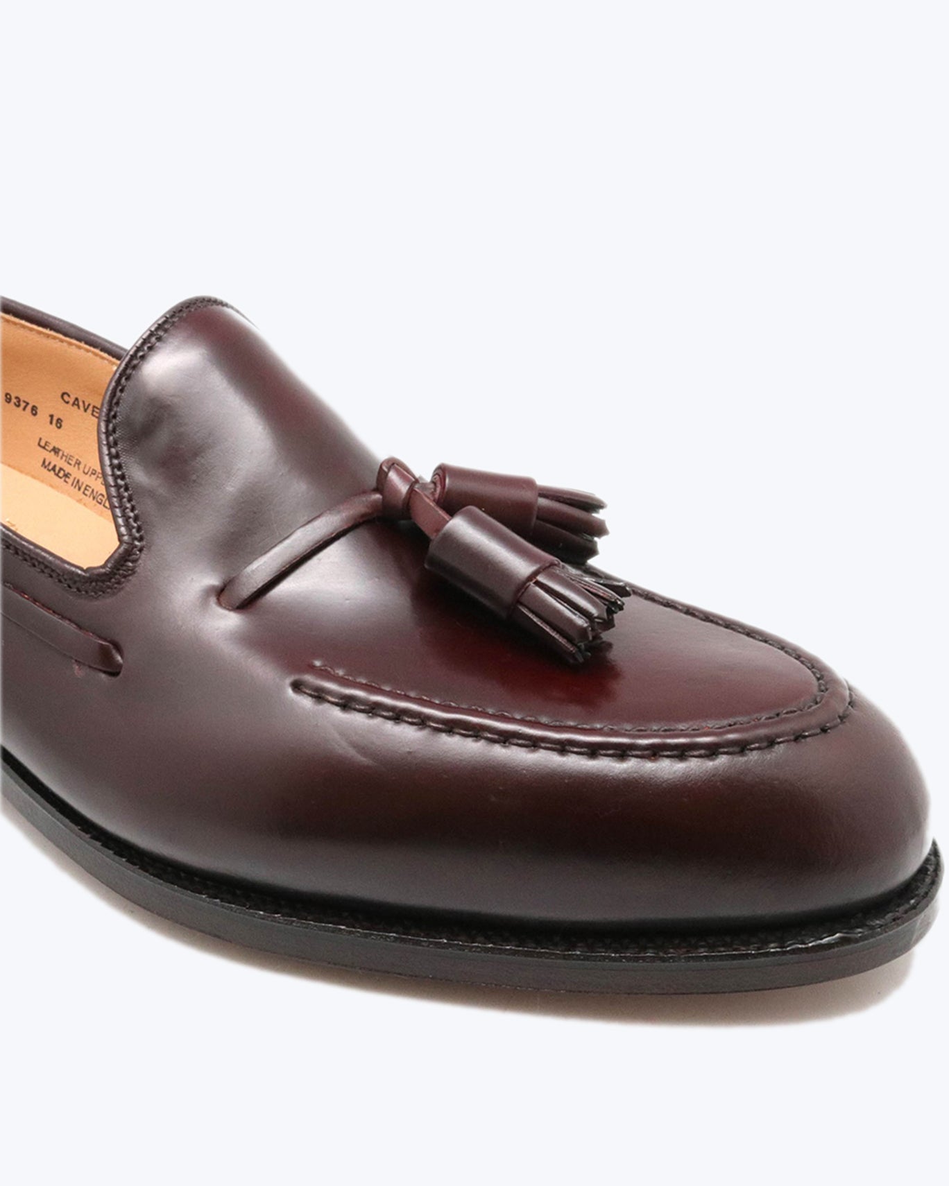 ZAPATOS CAVENDISH CORDOVAN CROCKETT & JONES BURGUNDY / 11,5