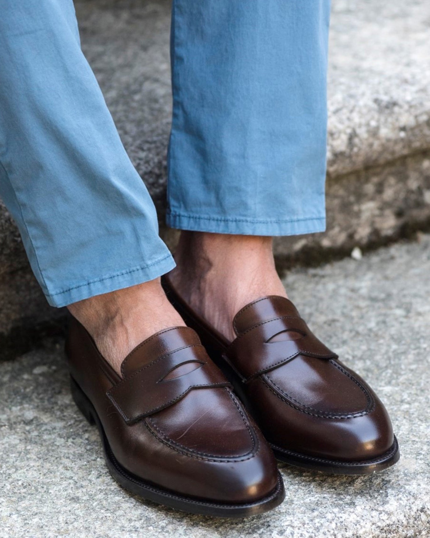 ZAPATOS HENLEY CROCKETT & JONES DARK BROWN / 12,5